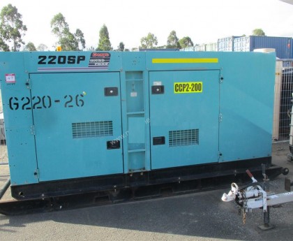 Máy Phát Điện 200Kva Cũ Denyo