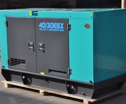 Máy Phát Điện 40Kva Cũ Denyo