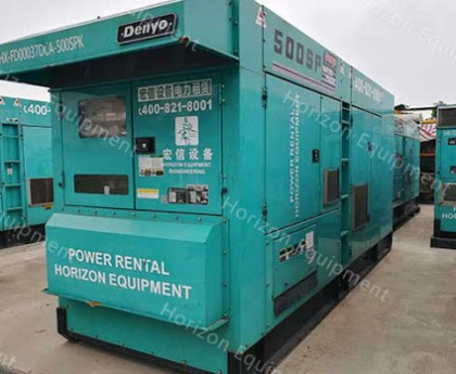 Máy Phát Điện 500Kva Cũ Denyo