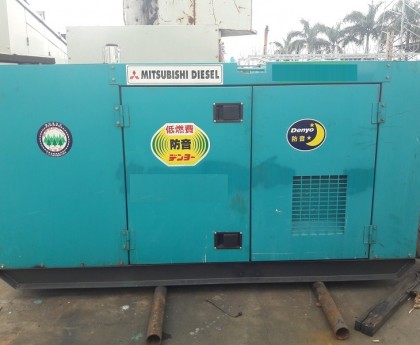 Máy Phát Điện Cũ Mitsubishi 100Kva