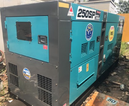 Máy Phát Điện Denyo 250Kva Cũ