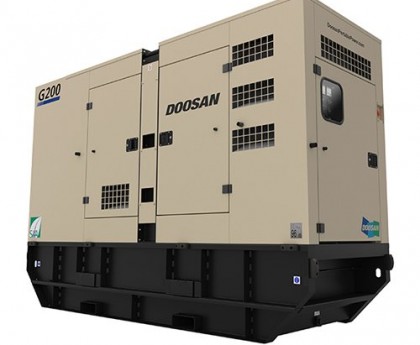 Máy Phát Điện Doosan 200Kva Nhập Khẩu