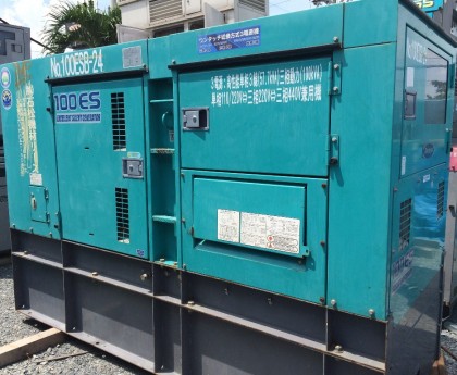 Máy Phát Điện Isuzu 100Kva Cũ