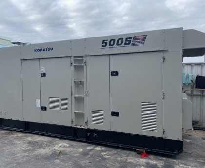 Máy Phát Điện Komatsu 500Kva Nhập Khẩu